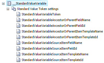 StandardValueTemplate